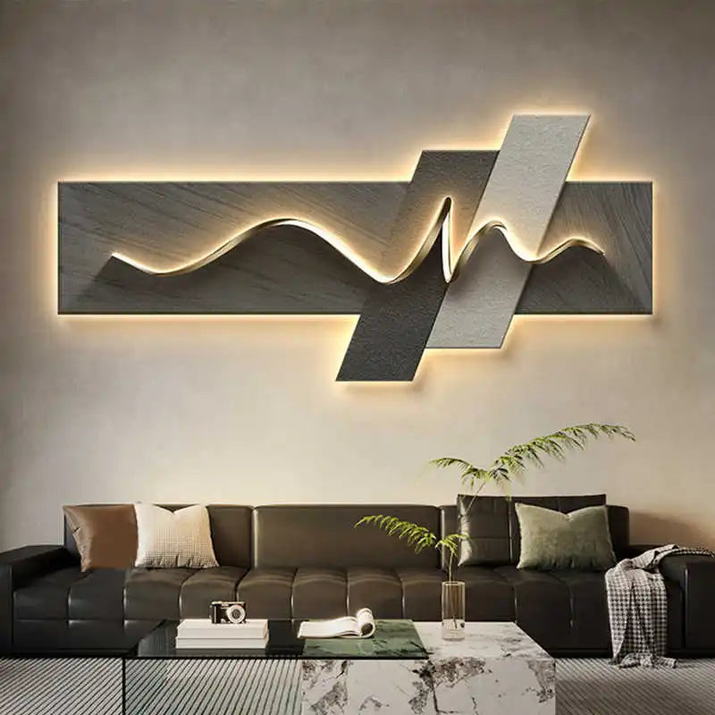 Tableau de décoration pour salon LED