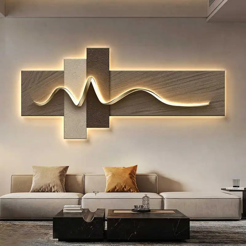 Tableau de décoration pour salon LED