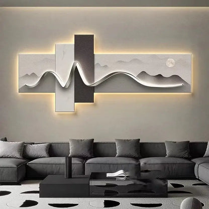 Tableau de décoration pour salon LED