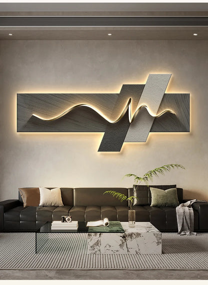 Tableau de décoration pour salon LED