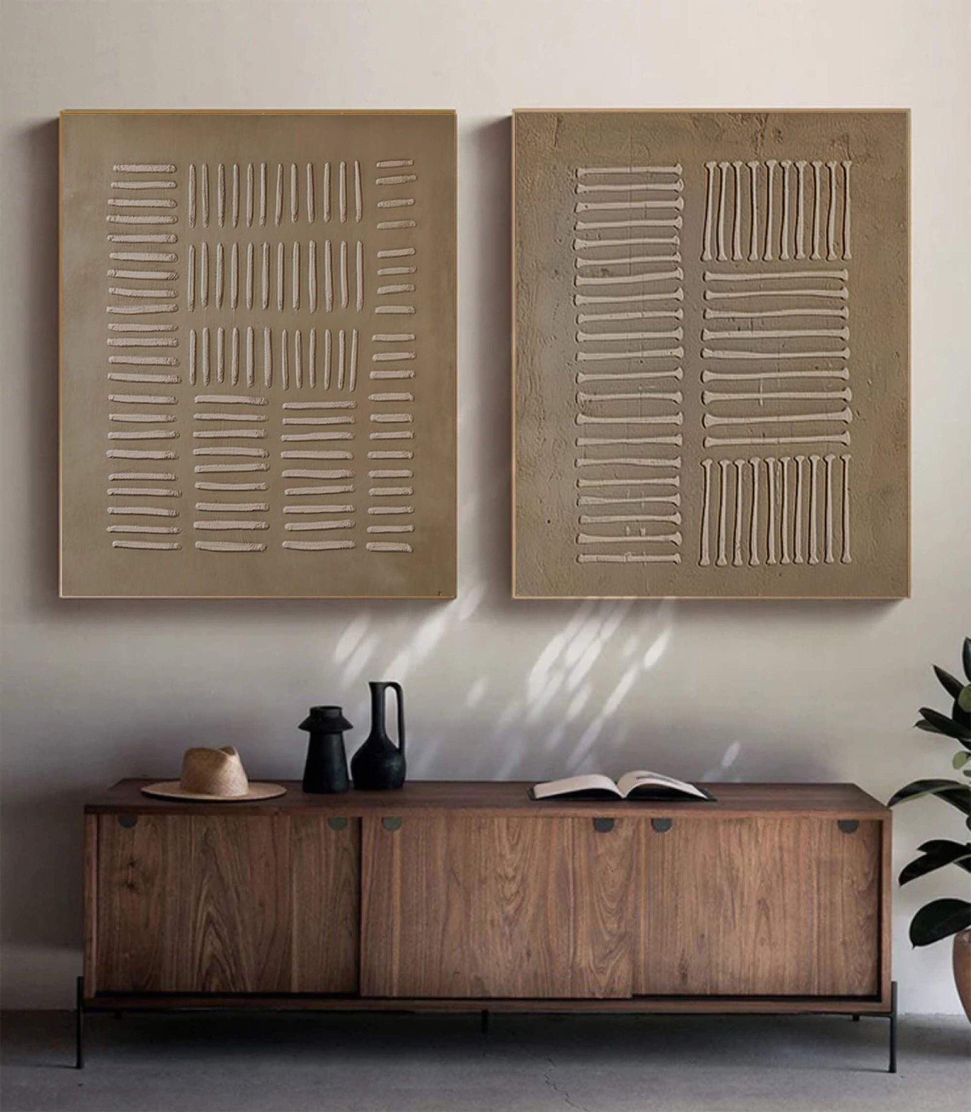 Tableau Abstrait Fait Main - Luminae 7