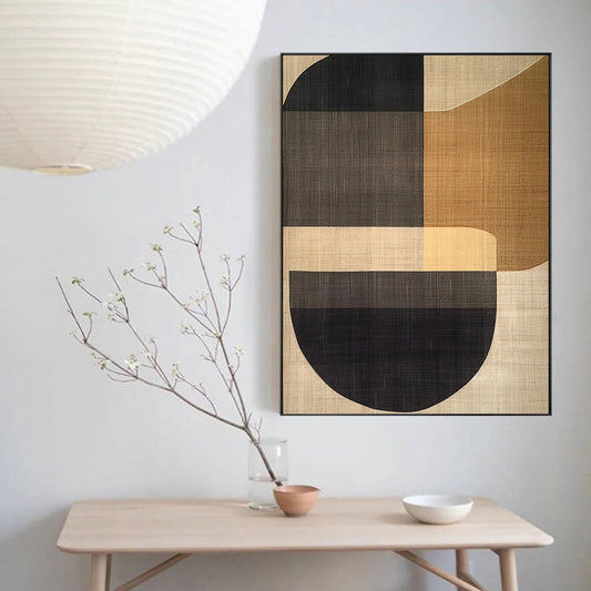 Tableau Abstrait Fait Main - Luminara 0