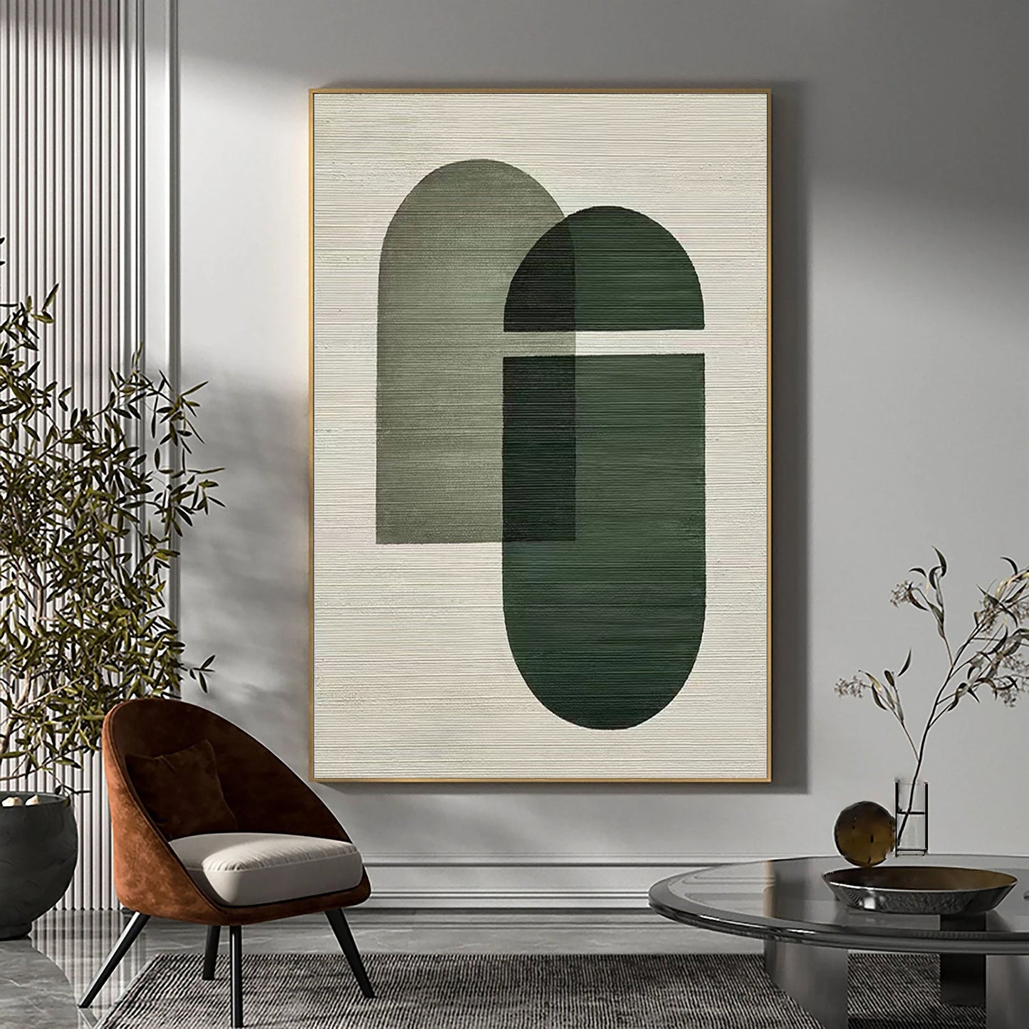Tableau Abstrait Minimaliste - Aeloria 3