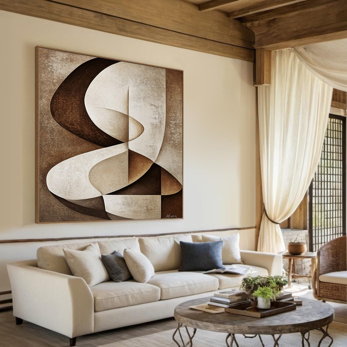 Tableau Mural Wabi Sabi - Luminara 7