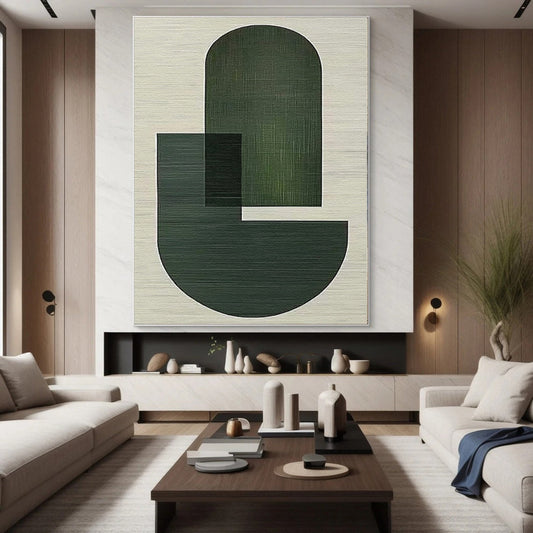 Toile Murale Abstraite Minimaliste - Zenalia 0
