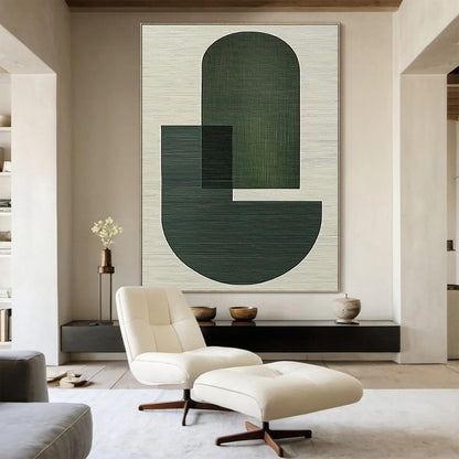 Toile Murale Abstraite Minimaliste - Zenalia 3