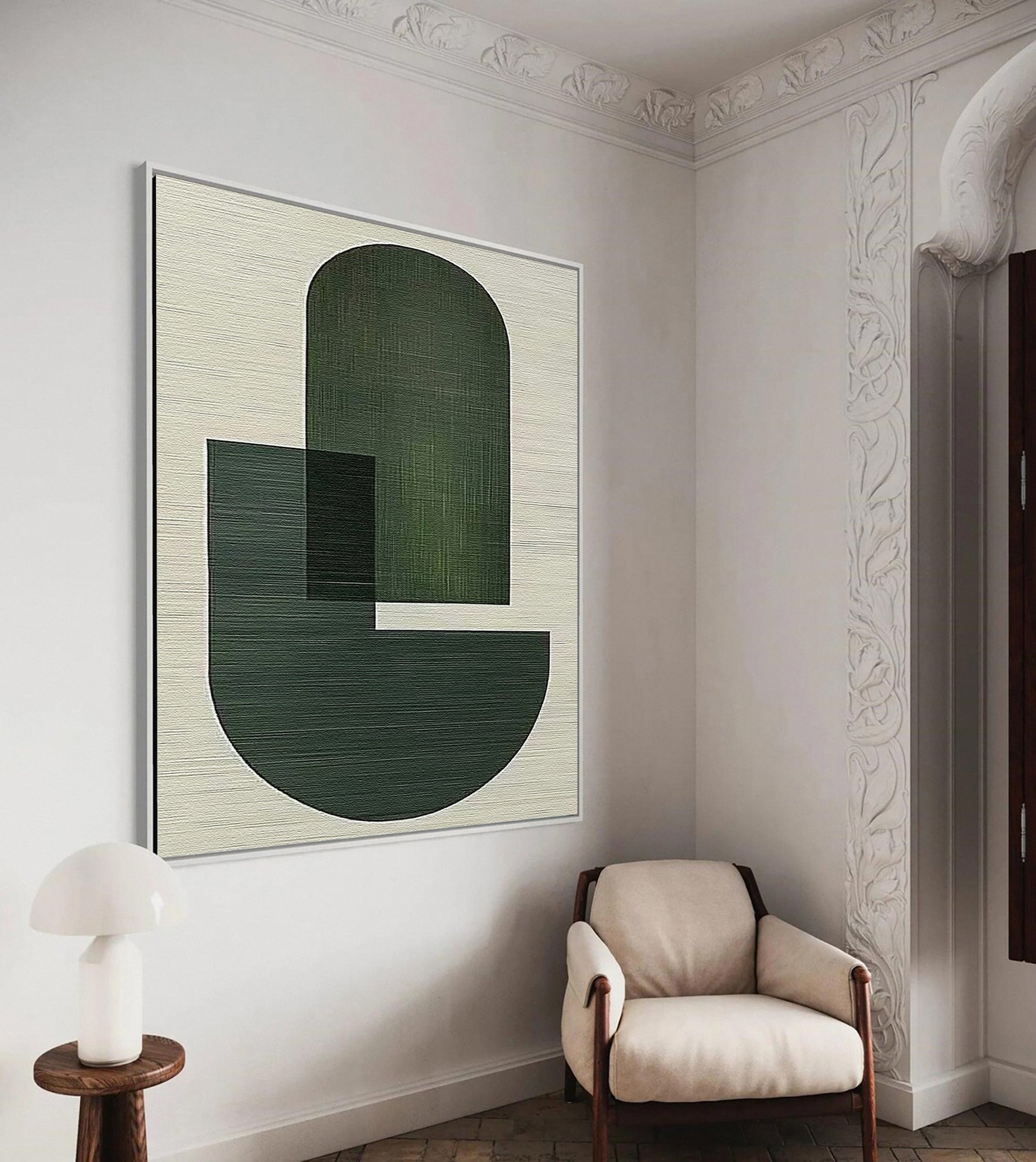 Toile Murale Abstraite Minimaliste - Zenalia 4