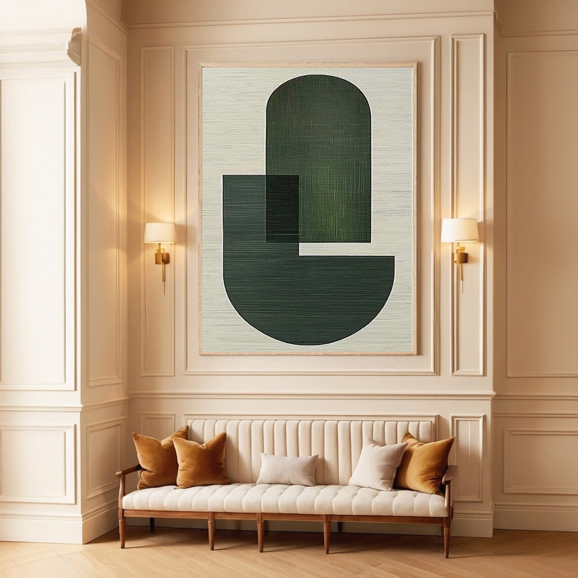 Toile Murale Abstraite Minimaliste - Zenalia 6