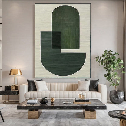 Toile Murale Abstraite Minimaliste - Zenalia 7