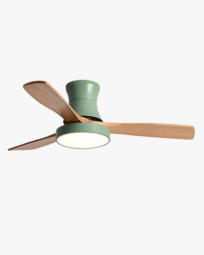 Ventilateur Borealys à 3 pales en bois