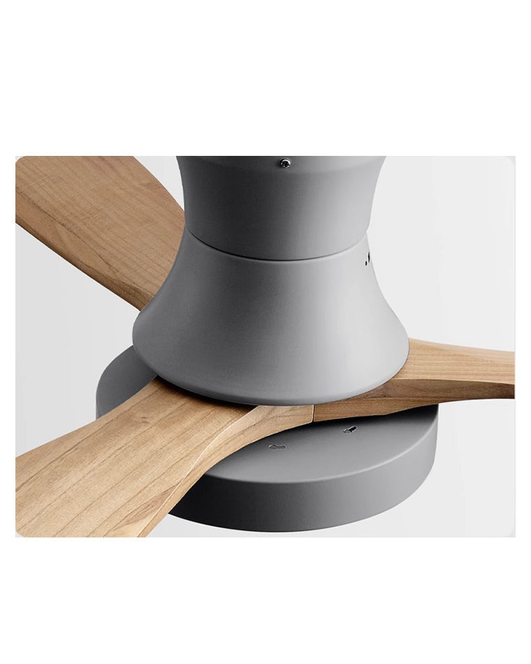 Ventilateur Borealys à 3 pales en bois