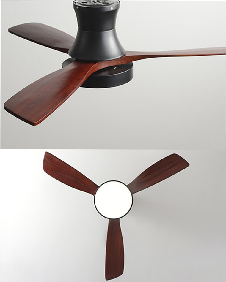 Ventilateur Borealys à 3 pales en bois