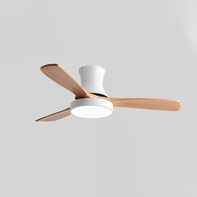 Ventilateur Borealys à 3 pales en bois
