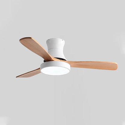 Ventilateur Borealys à 3 pales en bois