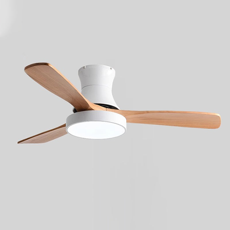 Ventilateur Borealys à 3 pales en bois