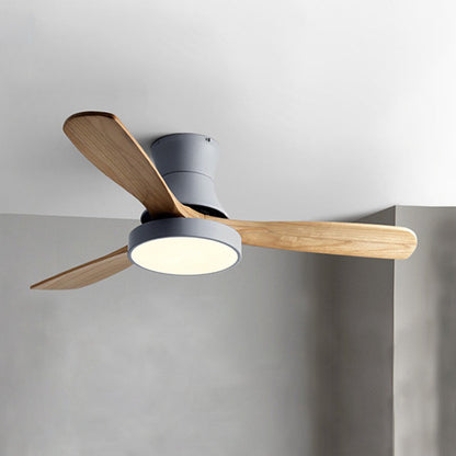 Ventilateur Borealys à 3 pales en bois