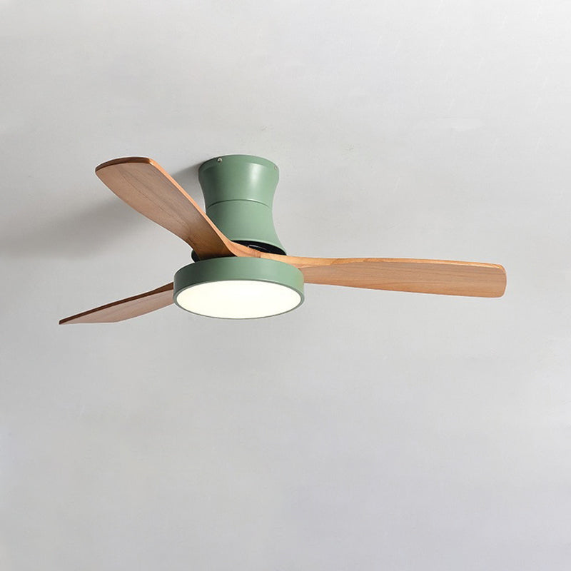 Ventilateur Borealys à 3 pales en bois