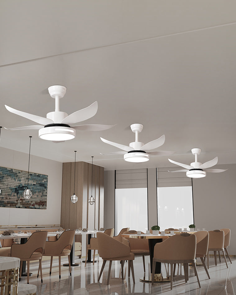 Ventilateur LuminaFlow à LED