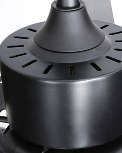 Ventilateur Plafonnier Éclat Verre Noir