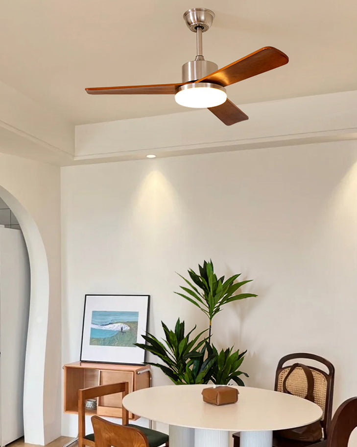 Ventilateur Plafonnier Noce Argentée