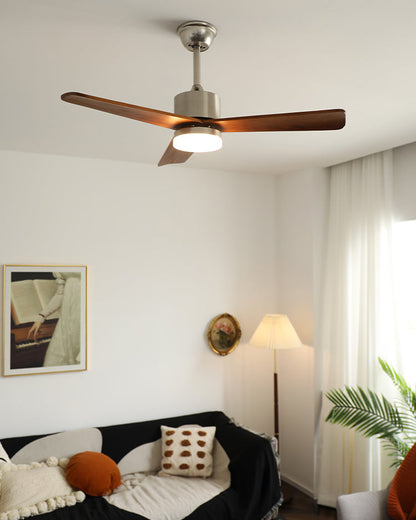 Ventilateur Plafonnier Noce Argentée