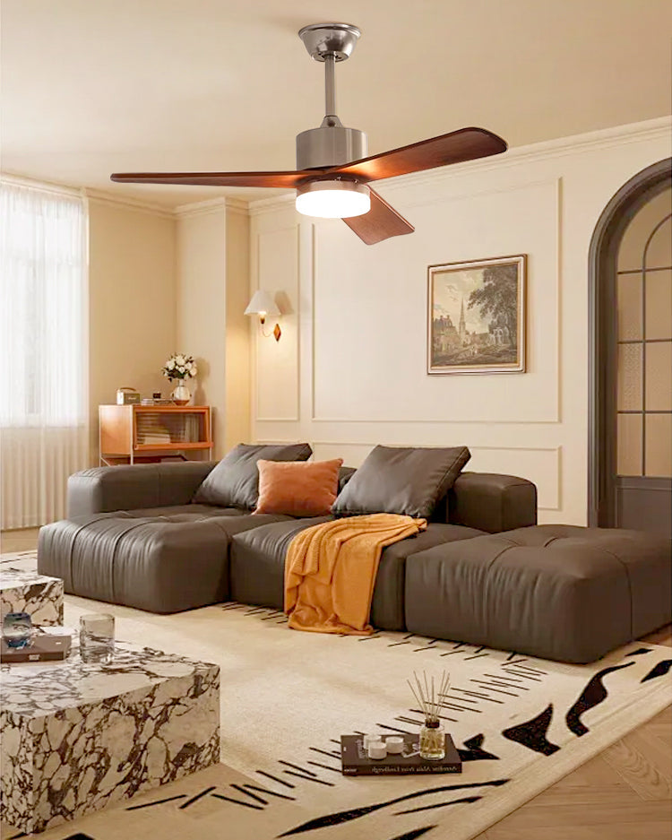Ventilateur Plafonnier Noce Argentée