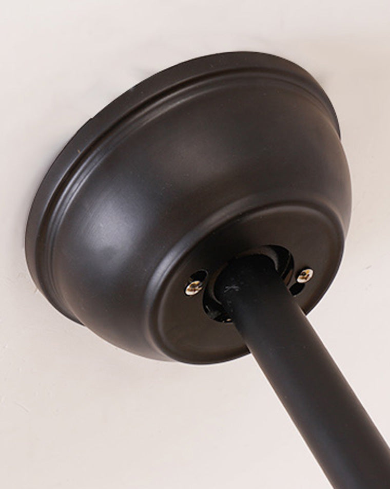 Ventilateur Plafonnier Palmier Doré