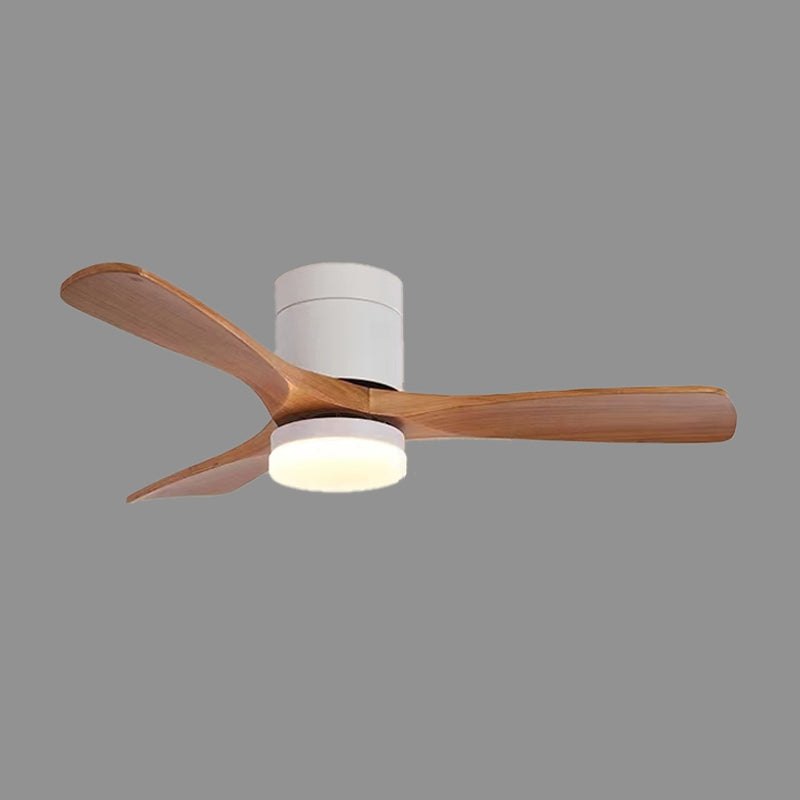 Ventilateur de Plafond AeroWood – 3 Pales en Bois
