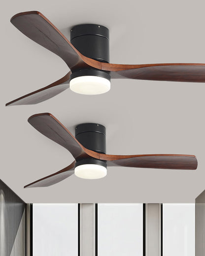 Ventilateur de Plafond AeroWood – 3 Pales en Bois