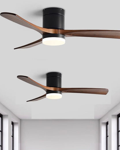 Ventilateur de Plafond AeroWood – 3 Pales en Bois