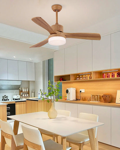 Ventilateur de Plafond Épure 3 Pales Bois