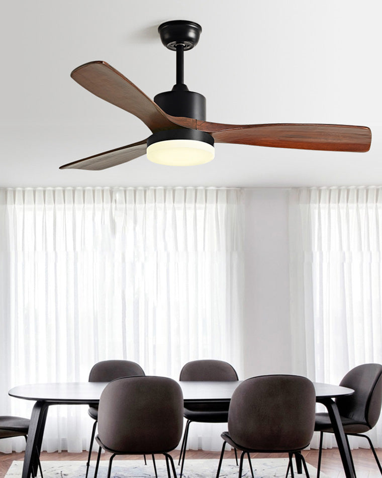 Ventilateur de Plafond Épure 3 Pales Bois