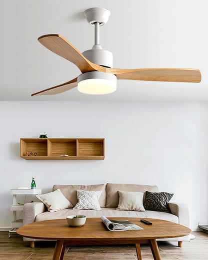 Ventilateur de Plafond Épure 3 Pales Bois