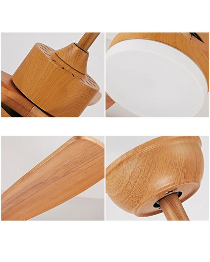 Ventilateur de Plafond Épure 3 Pales Bois