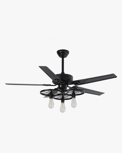 Ventilateur de Plafond Industriel avec Pales en Bois-FerroNox™