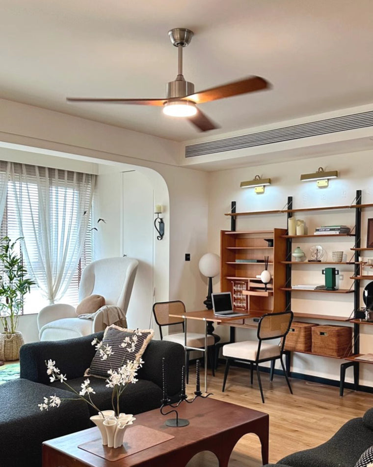 Ventilateur de Plafond LED – Style Mid