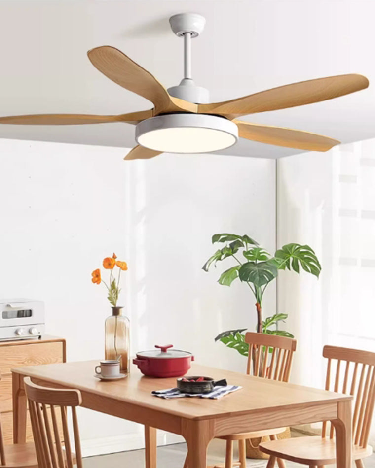 Ventilateur de Plafond Moderne à 5 Pales