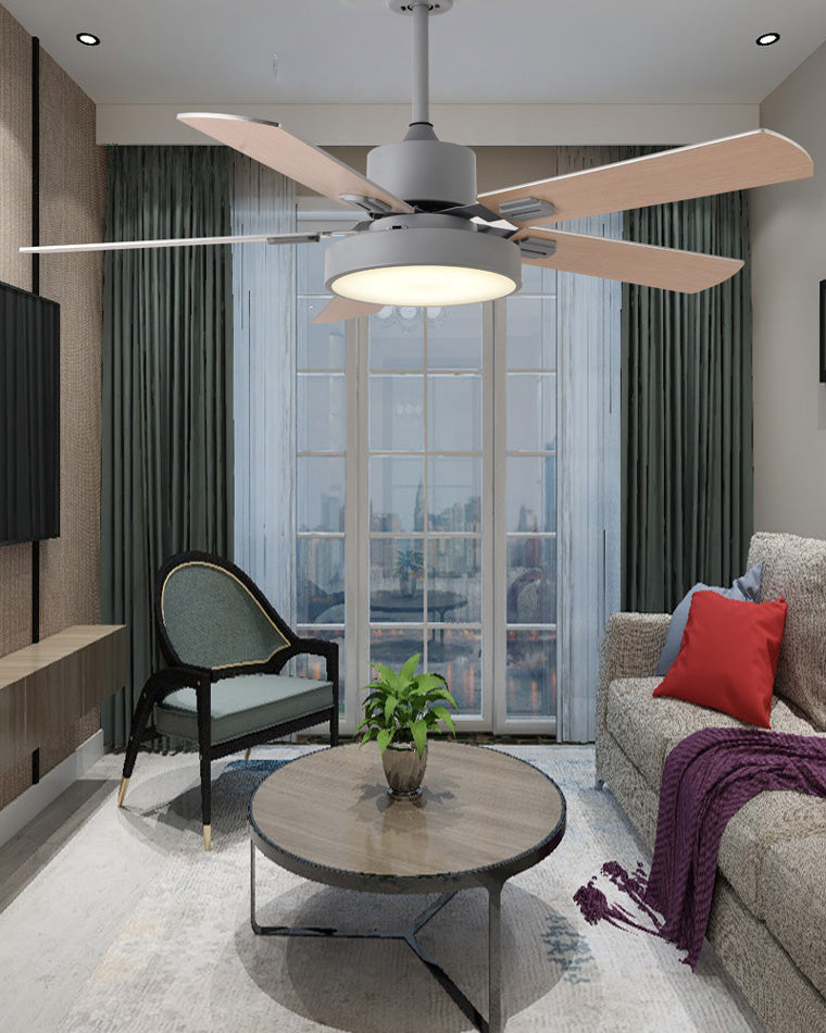 Ventilateur de Plafond Moderne à 5 Pales