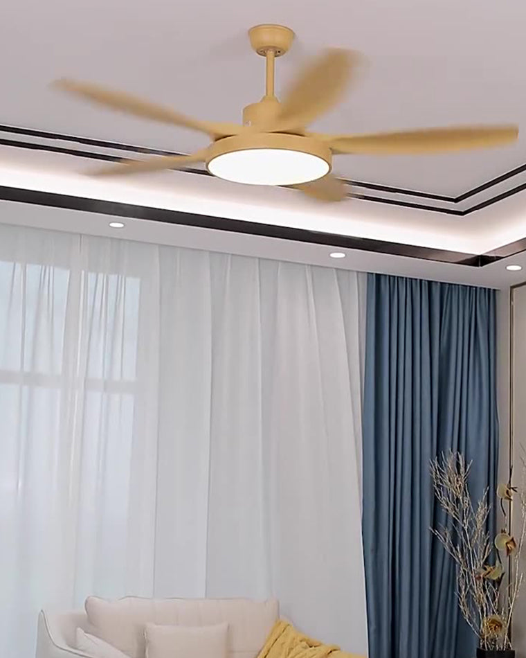 Ventilateur de Plafond Moderne à 5 Pales