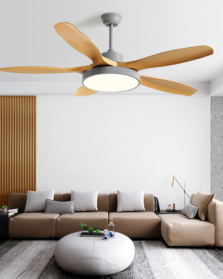 Ventilateur de Plafond Moderne à 5 Pales