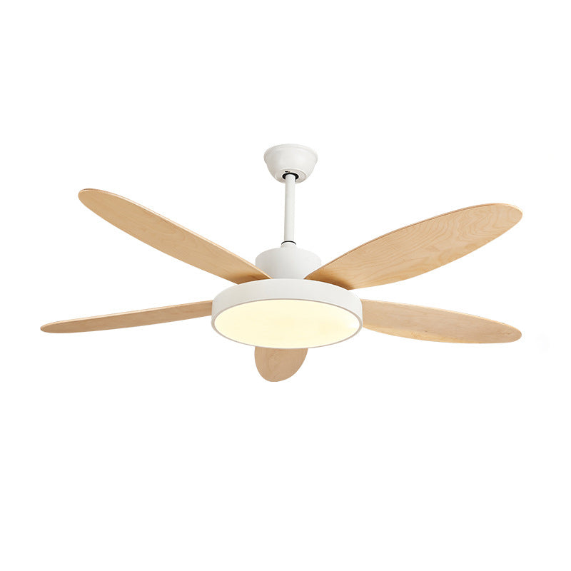 Ventilateur de Plafond Moderne à 5 Pales – LED Intégrée