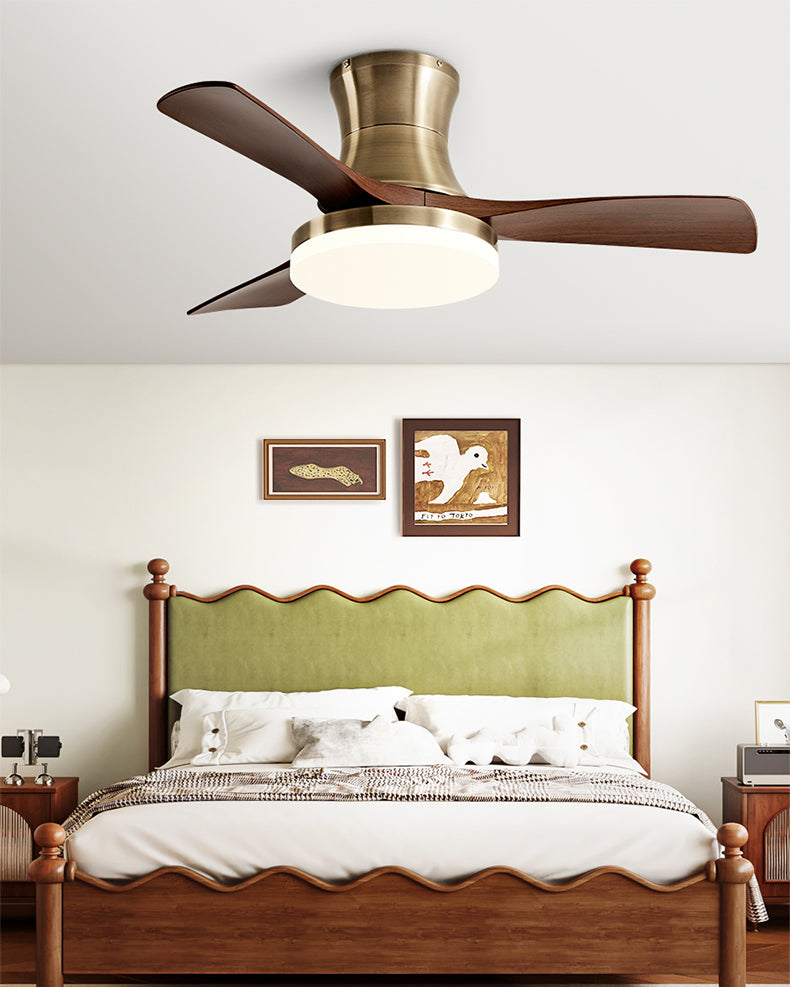Ventilateur de Plafond Moderne à Profil Bas