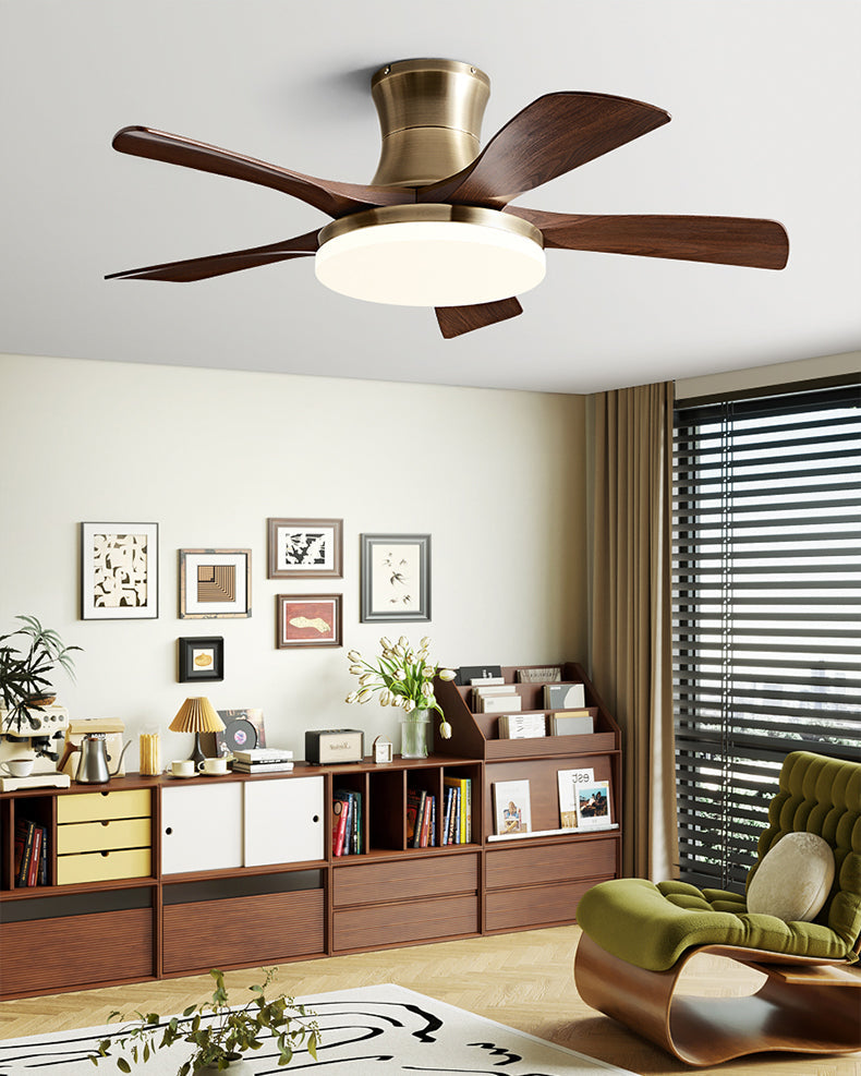 Ventilateur de Plafond Moderne à Profil Bas