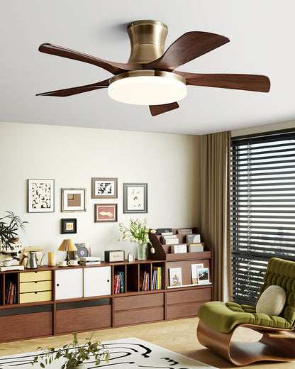 Ventilateur de Plafond Moderne à Profil Bas