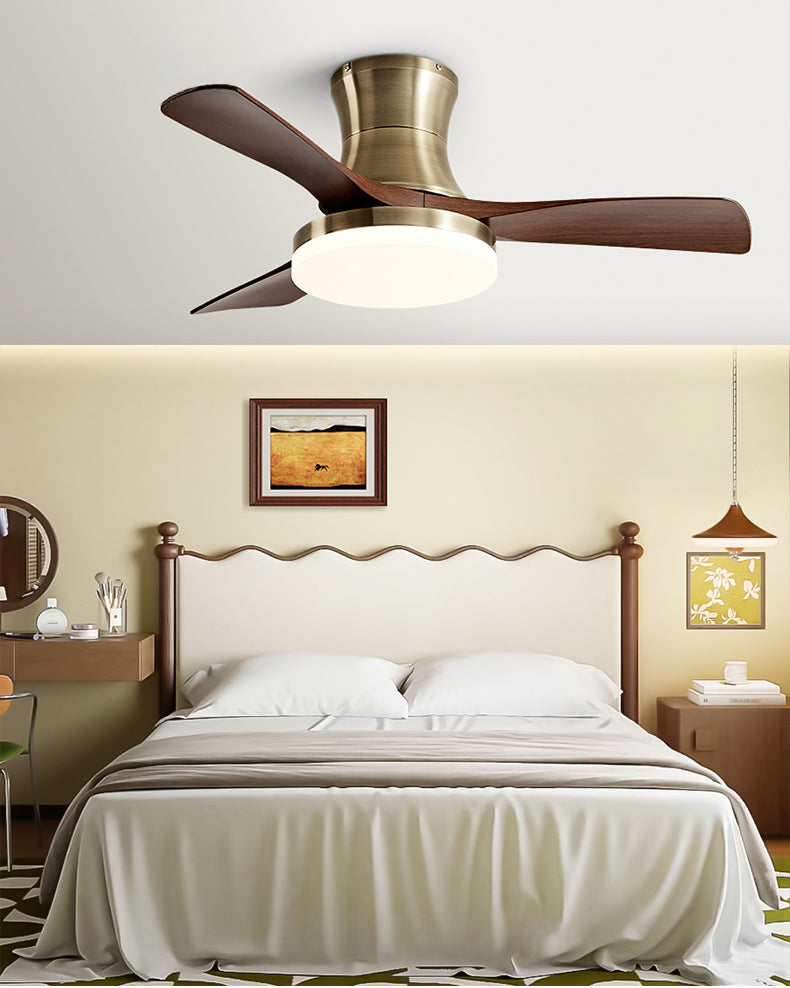 Ventilateur de Plafond Moderne à Profil Bas