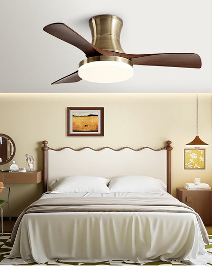 Ventilateur de Plafond Moderne à Profil Bas