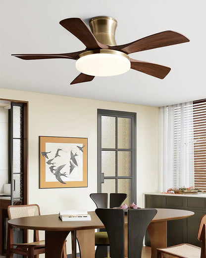Ventilateur de Plafond Moderne à Profil Bas