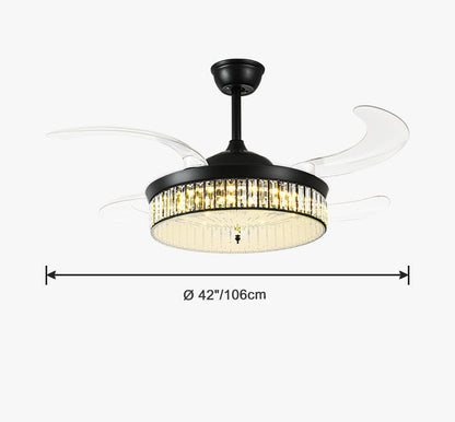 Ventilateur de Plafond Rétractable - Cristalys