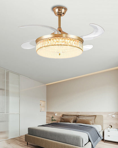 Ventilateur de Plafond Rétractable - Cristalys