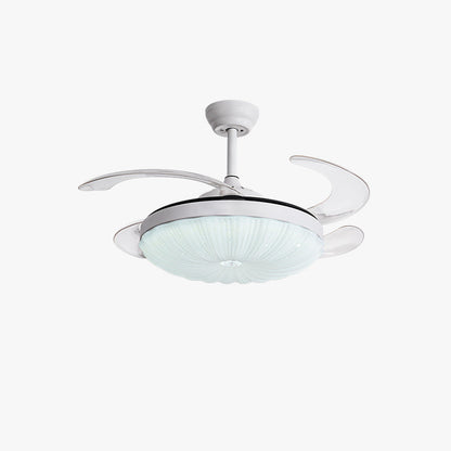 Ventilateur de Plafond Rétractable à Éclairage Polyvalent-BrightFlow